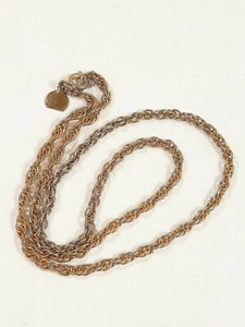 Vintage Judy Lee goldfarbene Kette Halskette - Bild 1 von 6