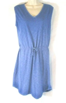 Vestido Orvis Vaina Cordón Azul XS Sin Mangas Elastizado Verano Informal CBQ19 Foto 1 de 4