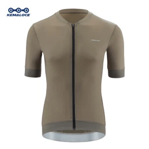 KEMALOCE Cycling Jersey Men Blue&Black&White&Grey Summer M,L,XL,XXL Bike Jersey - Picture 1 of 37