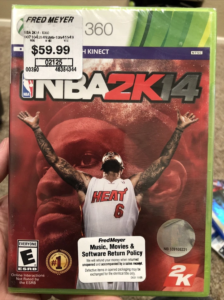 NBA 2K14 (Xbox 360, 2013) Brand new and sealed - Free Ship - Image 1 of 3