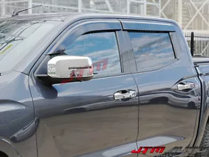 Best Quality Weathershields Weather Shields to suit Mitsubishi Triton MV 2024+ - Picture 1 of 8