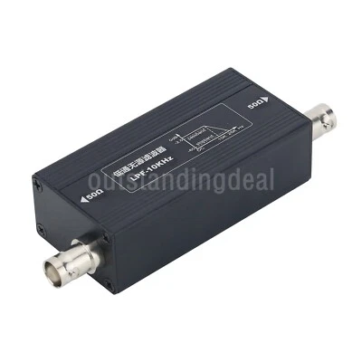 LC Passive Low Pass Filter LPF-10KHz 50ohm for RX with Dual BNC Female Connector - Image 1 of 4
