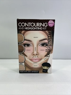 Bellapierre Cosmetics Contouring & Highlighting 5 Piece Kit all-natural Miner - Image 1 of 4