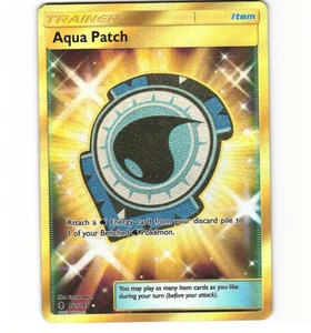 Pokemon Aqua Patch 161/145 Guardians Rising MP Card - Picture 1 of 2