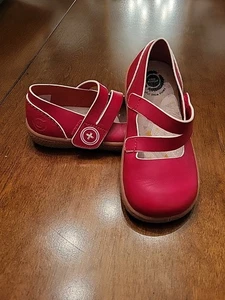 Livie And Luca Cherry Red Leather Shoes Size 9 CHE136 - Picture 1 of 8