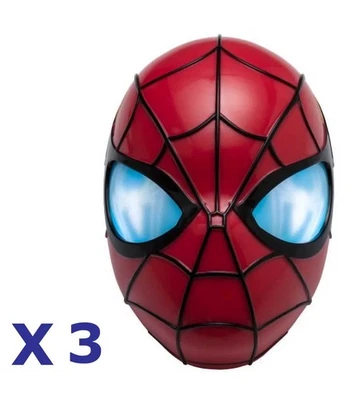 3 Novos DecoPac Spider-Man Ultimate Cake Toppers Light-Up Eyes #7891 Lic. Marvel - Imagem 1 de 4