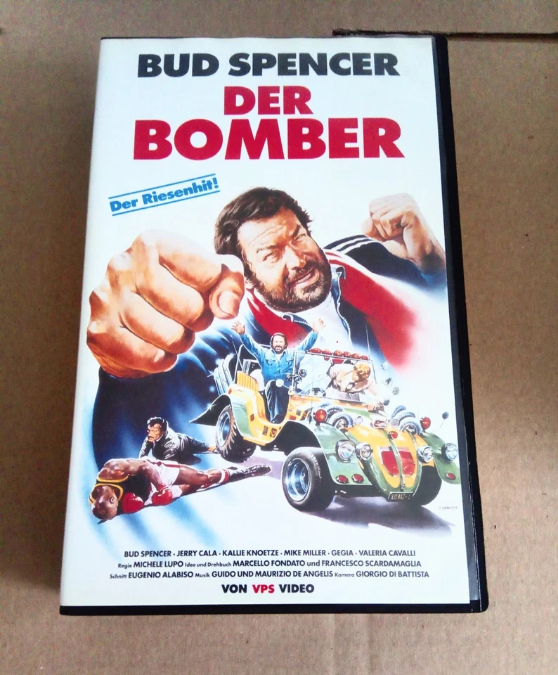 VHS Kassette - Der Bomber - VPS Kaufauflage - Bud Spencer - Kult Klassiker RAR! - Bild 1 von 3