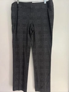 Vince Camuto Women’s Dress Pants In Black GEOMETRIC DESIGN SIZE 8 - Picture 1 of 6