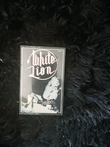 WHITE LION Fight To Survive Rock Cassette tape Grand Slam press 1986  - Foto 1 di 2