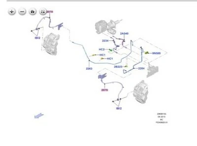 Комплект тормозов FC4Z2078H Ford 2017-2025 для грузовика Ford F650 - Изображение 1 из 1
