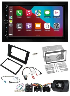 ESX 2DIN DAB USB Lenkrad Bluetooth Autoradio für Saab 9-5 2008-2010 - Bild 1 von 4