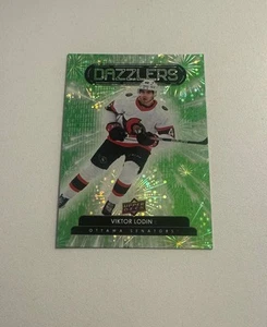 VIKTOR LODIN 2022-23 Upper Deck Series 2 Dazzlers Green #DZ-91 - Picture 1 of 1