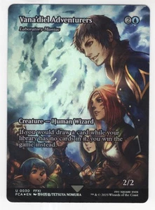 Magic The Gathering Final Fantasy Through The Ages Foil #0030 Vana'diel Adventurer - Imagen 1 de 1