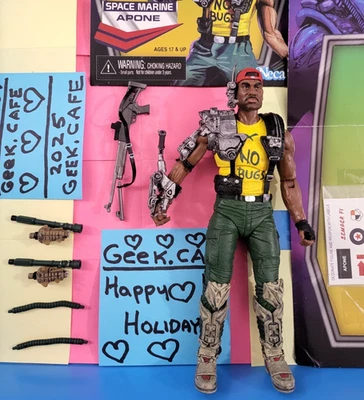 NECA ALIENS SGT SERGEANT SPACE MARINE APONE RETRO STYLE SPACE MARINES KENNER N2 - Image 1 of 4