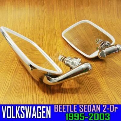 FOR VOLKSWAGEN BEETLE OUTSIDE RIGHT LEFT MIRROR TYPE 1 VW BUG CLASSIC 1968-77 Foto 1 de 4