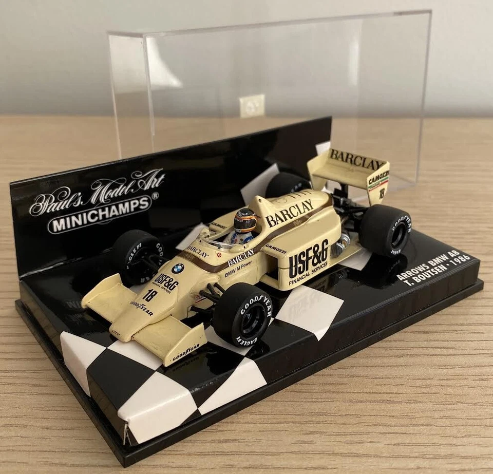 MINICHAMPS Arrows 1986 Boutsen with Barclay DECALS 1:43 - Image 1 of 1