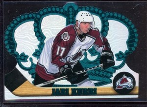 1997-98 Pacific Crown Royale Emerald Green #35 Jari Kurri