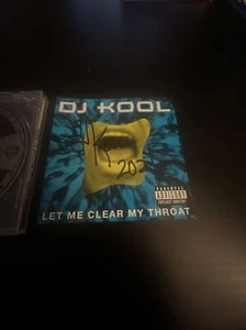 Dj Kool Signed Let Me Clear My Throat Cd Beckett Coa Hip Hop - Picture 1 of 7