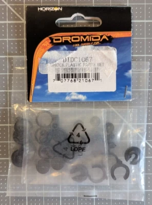 DIDC1067	Dromida BX DT DB MT SC Wasteland Plastic Shock Parts Set - Image 1 of 2