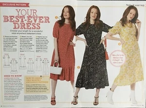 PRIMA SEWING PATTERN LOOSE-FITTING DRESS IN TWO LENGTHS TO FIT SIZES 10 - 20 - Picture 1 of 3