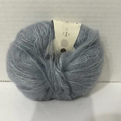 Rowan Kidsilk Haze Silk 00592 Lot 4017 Heavenly Blue Yarn - Image 1 of 4