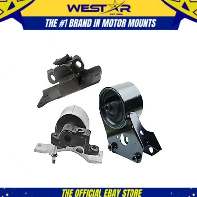 Juego de 3 piezas de montaje de motor y transmisión para Nissan Murano 2003-2007 3,5 L 4x4 Foto 1 de 4