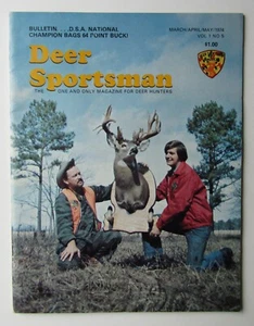 Vintage Deer Sportsman America 1974 Hunters Magazine Articles Mounts Dressing - Picture 1 of 4