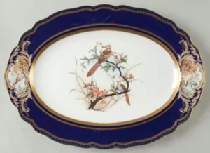 NORITAKE FOXBORO #4302 Diamond Collection 14” Oval Serving Platter MINT! - Picture 1 of 4