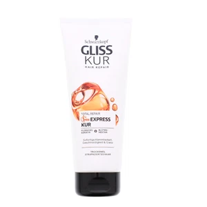 Schwarzkopf Gliss Kur Total Repair 1 Min Express Kur 200ml Strapaziertes Haar - Bild 1 von 1
