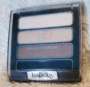 IsaDora Eye Shadow Triple Trio Eyeshadow 04 CLASSIC NOUGATS.23 oz 6.6 g New - Picture 1 of 5