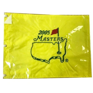 2005 Masters Embroidered Golf Pin Flag- Tiger Woods Champion - Picture 1 of 1