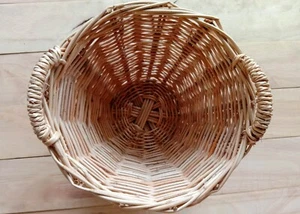 Thailand Small Rattan Baskets, Woven Baskets, Handicrafts, Handwoven Baskets, - Picture 1 of 10