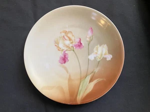 R S GERMANY Iris floral 6" Dessert Plätzchen Teller - Bild 1 von 4