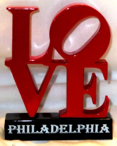 Affilatore a matita Love Park Philadelphia, molto attraente affila le matite piacevolmente - Foto 1 di 1