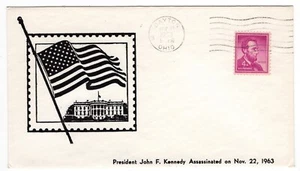 President John F. Kennedy Day of Death Cover Dayton OH 1963 - Picture 1 of 2