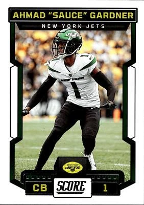 2023 Score #292 Ahmad "Sauce" Gardner Gold - Image 1 of 2