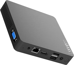 LSXVERN Mini PC N3350 Windows 10 Pro Intel Celeron B20A 6GB DDR4 RAM 64GB eMMC - Picture 1 of 7