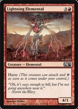 4x Lightning Elemental MTG Magic 2012 (M12) NM Magic Regular