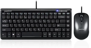 Perixx PERIDUO-307 Wired Keyboard and Mouse Set USB Stylish Chiclet Key Design - Picture 1 of 10