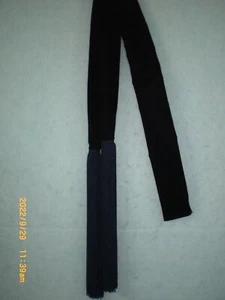 Kürbis Tanz marineblaue Schärpe mit 14" marineblauen Fransen - Bild 1 von 2