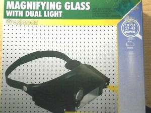 LUPA MÚLTIPLE DE CINTA PARA CABEZA CON LUZ. ¡¡¡ A ESTRENAR !!!. MUY ÚTIL. LEER. - Imagen 1 de 4