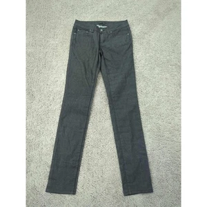 Pantalones Prana Mujer Talla 2/26 Mezcla Algodón Orgánico Gris - Imagen 1 de 8