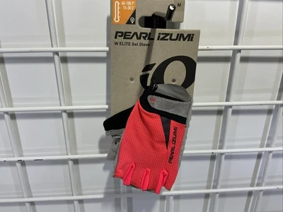 Luva de gel PEARL iZUMi ELITE - Feminina média laranja/vermelha $45 - Imagem 1 de 4