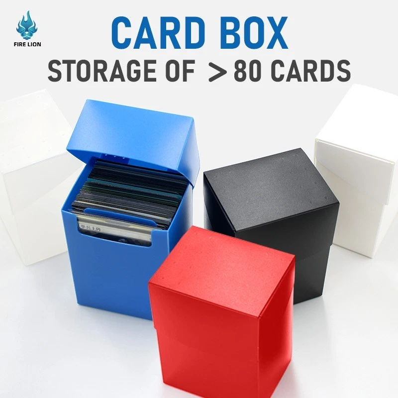 Card Deck Box with Divider 5 Color 80+ XL Magic Pokemon YuGiOh Card Storage Box - Image 1 of 1