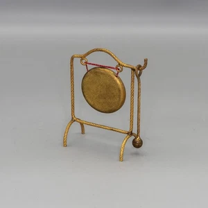 Antique Erhard & Söhne Ormolu Dolls House Dinner Gong - Picture 1 of 8