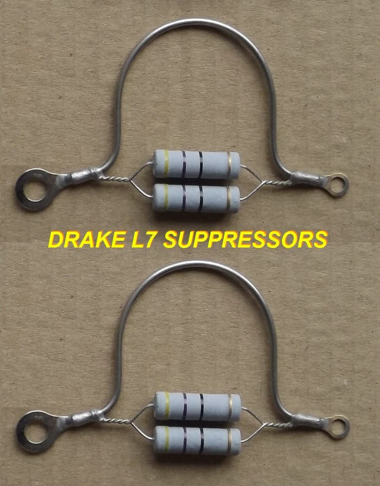 DRAKE L 7 PARASITIC SUPPRESSORS New PR (2) - Bild 1 von 4
