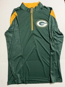 Green Bay Packers Herren M 1/4 Zip Pullover Fanatics Camo Ärmel - Bild 1 von 4
