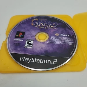 The Legend of Spyro: A New Beginning (PlayStation 2, 2006) PS2 solo disco TESTATO - Foto 1 di 2