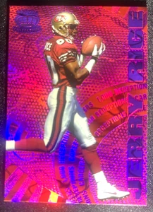 1997 Dynagon Careers JERRY RICE Holographic PURPLE..Extremely Rare!! - Picture 1 of 2