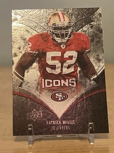 2008 Upper Deck Icons Foil Patrick Willis #85 Ole Miss/San Francisco 49ers - Picture 1 of 4